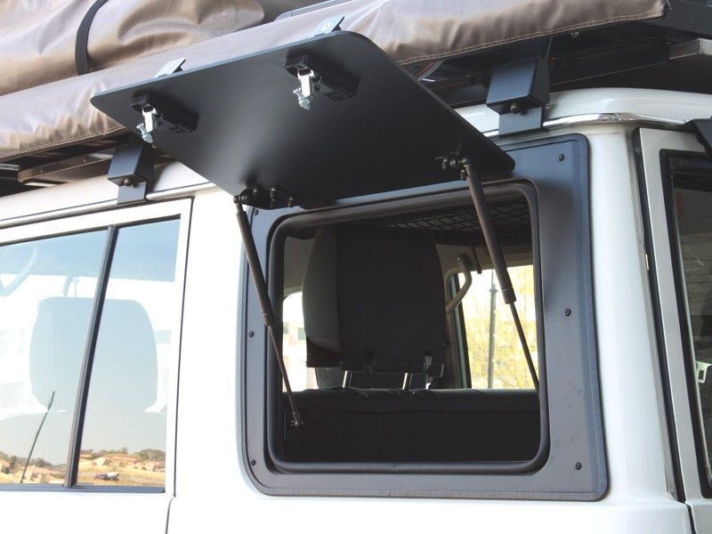 LAND CRUISER 76 GULLWING WINDOW / LEFT HAND SIDE ALUMINIUM