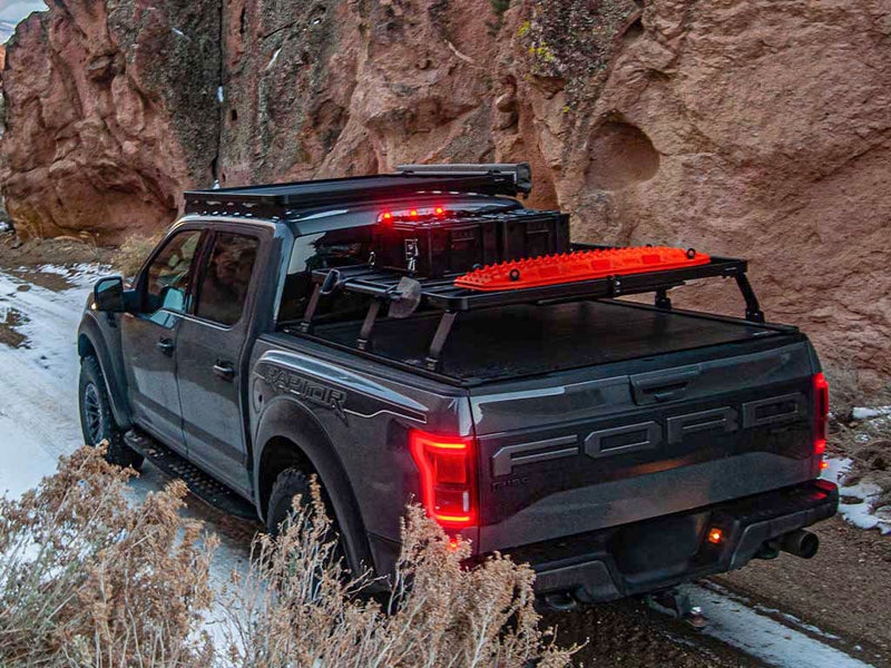 FORD F150 (2015-CURRENT) ROLL TOP 6.5' SLIMLINE II LOAD BED RACK KIT - BY FRONT RUNNER