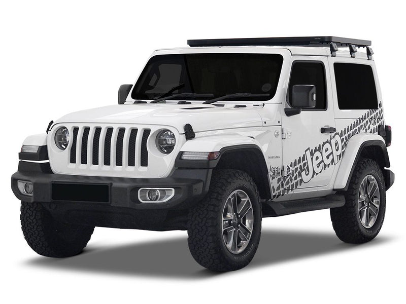 JEEP WRANGLER JL 2 DOOR (2018-CURRENT) SLIMLINE II 1/2 ROOF RACK KIT - BY FRONT RUNNER