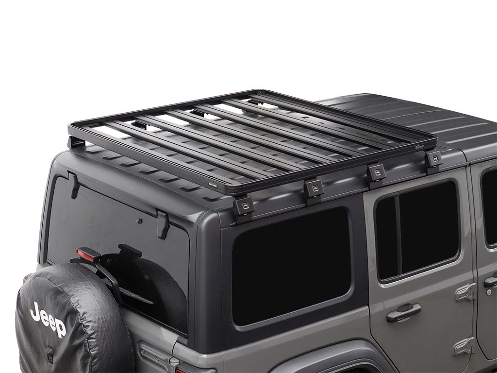 JEEP WRANGLER JL 4 DOOR (2018-CURRENT) SLIMLINE II 1/2 ROOF RACK KIT - BY FRONT RUNNER