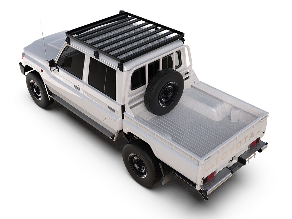 TOYOTA LAND CRUISER 79 DC PICKUP SLIMLINE II ROOF RACK KIT BY FRONT