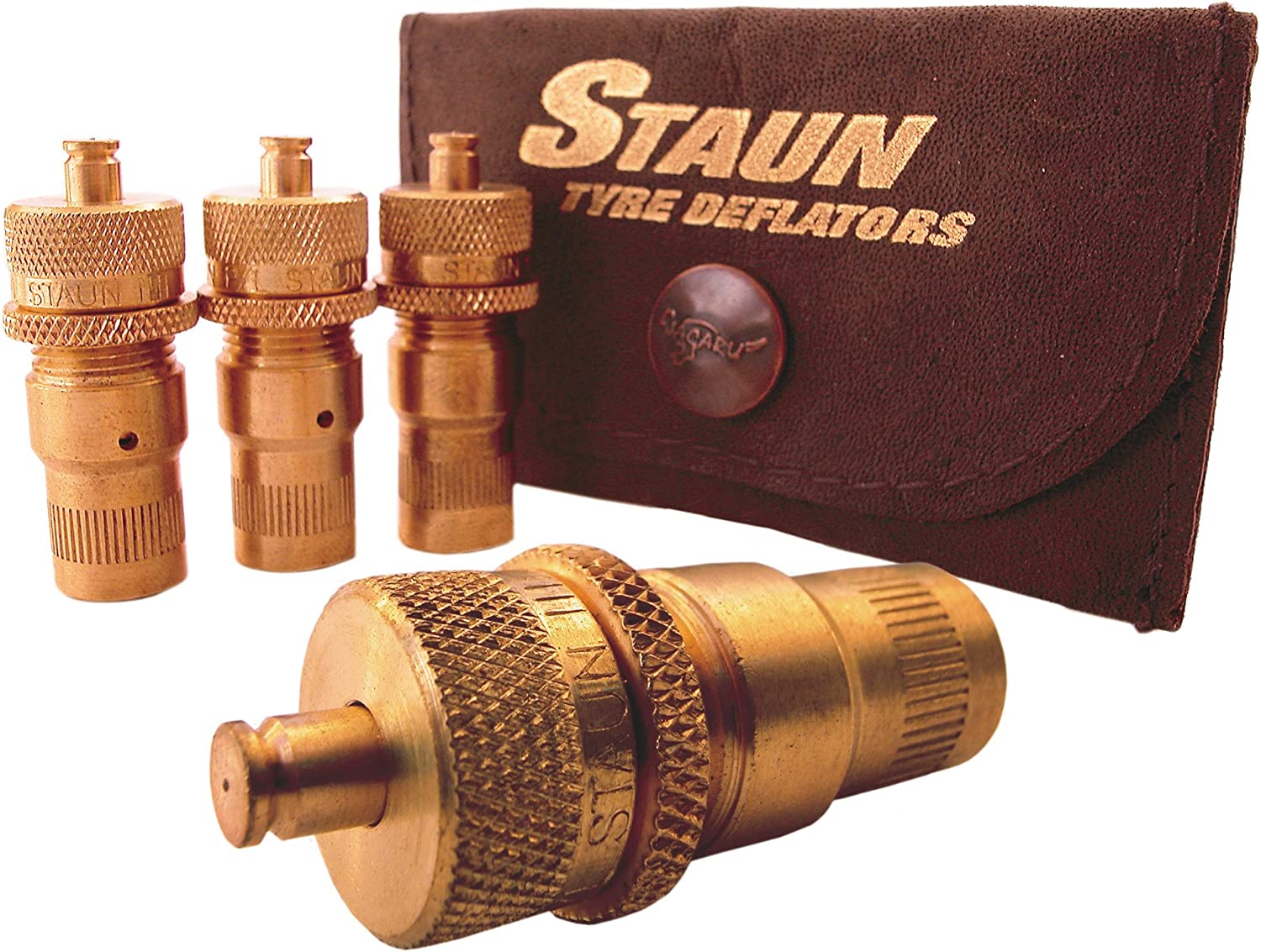 طقم جهاز تفريغ هواء الإطارات Staun (تفريغ هواء الإطارات 6-30 رطلًا لكل بوصة مربعة)