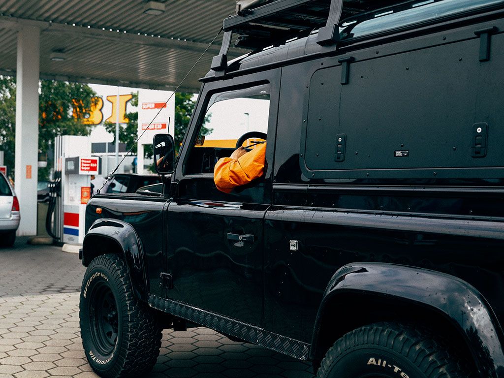 LAND ROVER DEFENDER (1983-2016) GULLWING WINDOW / ALUMINIUM - BY FRONT RUNNER